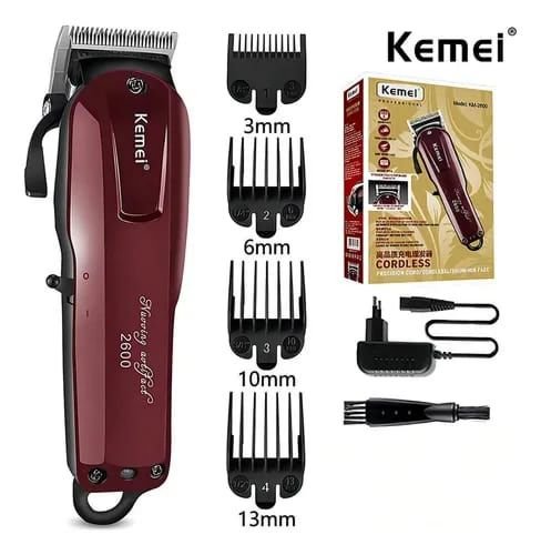 Maquina de Cortar Cabelo Kemei_ KM-2600